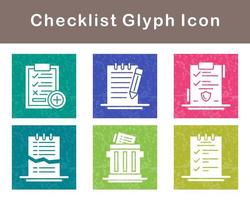 Checklist Vector Icon Set