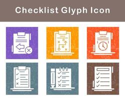 Checklist Vector Icon Set