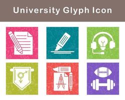 university Vector Icon Set