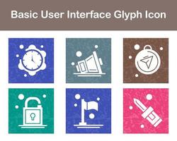 Basic User Interface Vector Icon Set