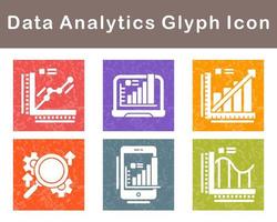 Data Analytics Vector Icon Set