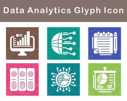 Data Analytics Vector Icon Set