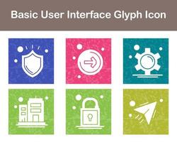 Basic User Interface Vector Icon Set