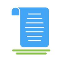 Document Unique Vector Icon