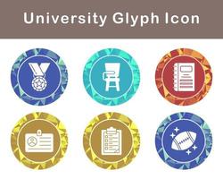 university Vector Icon Set