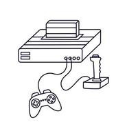 video games console vector