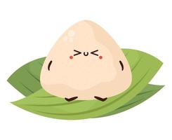 cute zongzi image vector