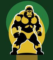 Super ape logo vector