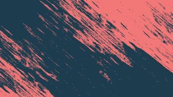 Rasguño abstracto textura grunge rojo en fondo negro vector