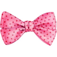 watercolor hand drawn cute silk bow png