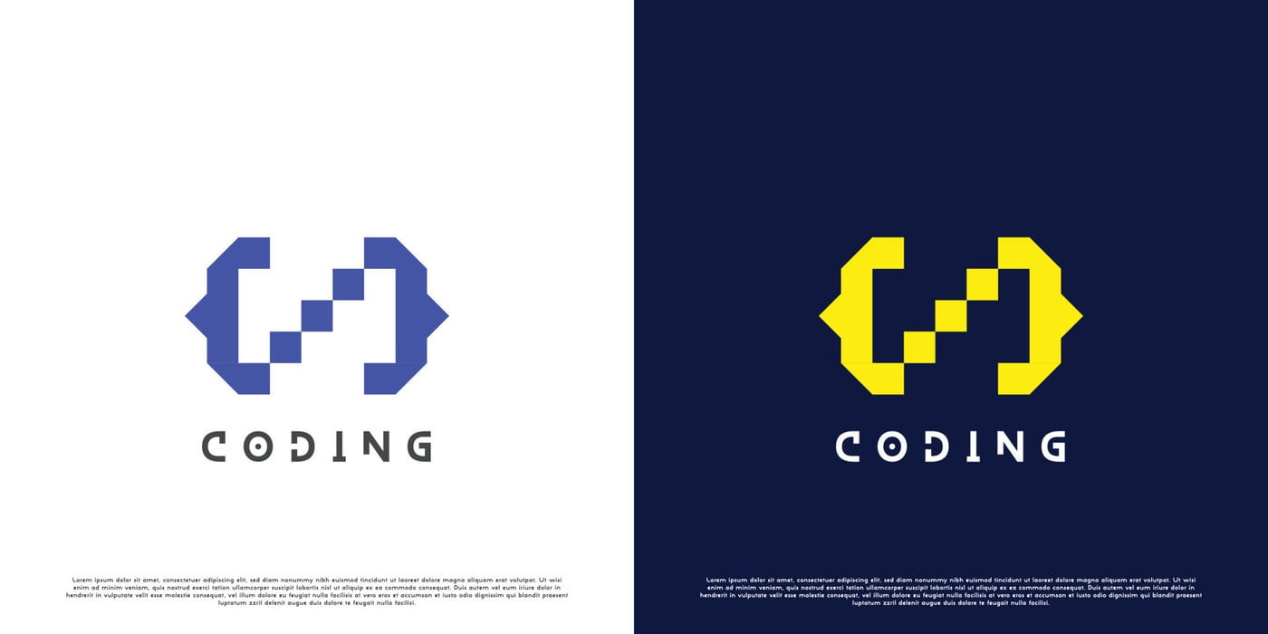 Coding Logo Vector Art, Icons, and Graphics for Free Download