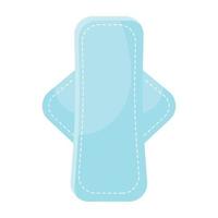 blue sanitary towel vector