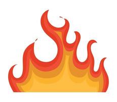 colored flame image vector