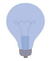 light bulb off vector