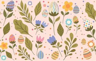 easter plants posters vector