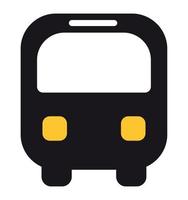 bus icon illustration vector