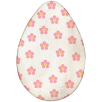 acuarela linda decorado Pascua de Resurrección huevo png