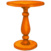 Empty cake stand, table top png