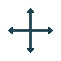 arrows cursor design vector