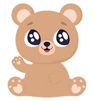 cute bear image vector