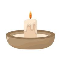 arabic candle design vector