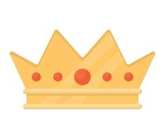 golden crown design vector