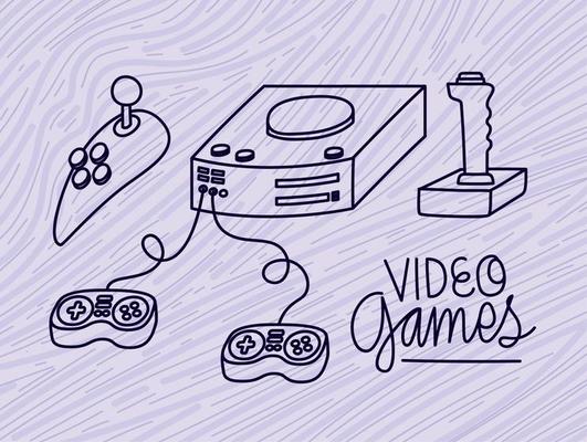 console of video games