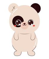 cute panda design vector
