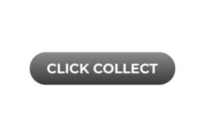 Click Here Button. web template, Speech Bubble, Banner Label Click Here. sign icon Vector illustration
