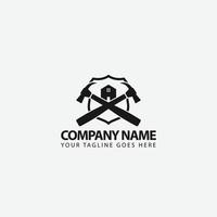 carpentry logo vector