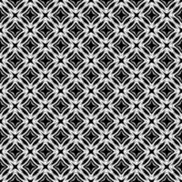 Black and white seamless pattern texture. Greyscale ornamental graphic design. vector