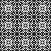 Black and white seamless pattern texture. Greyscale ornamental graphic design. vector