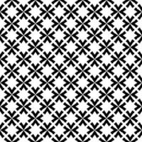 Black and white seamless pattern texture. Greyscale ornamental graphic design. vector