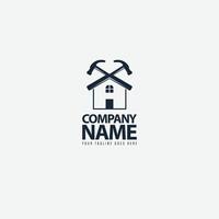 carpentry logo vector