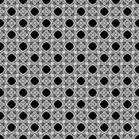 Black and white seamless pattern texture. Greyscale ornamental graphic design. vector