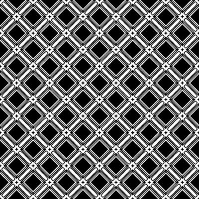 Black and white seamless pattern texture. Greyscale ornamental graphic design.