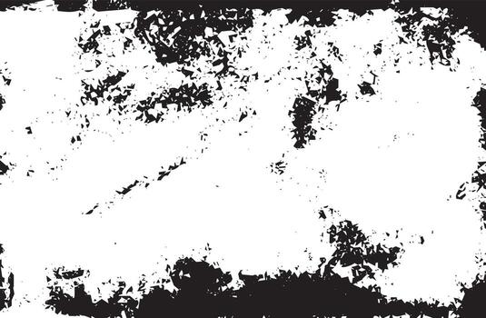 Rustic grunge vector texture with grain and stains. Abstract noise background. Weathered surface.