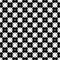 Black and white seamless pattern texture. Greyscale ornamental graphic design. vector