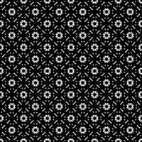 Black and white seamless pattern texture. Greyscale ornamental graphic design. vector