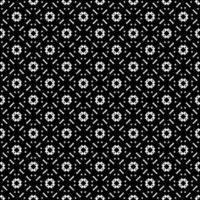 Black and white seamless pattern texture. Greyscale ornamental graphic design. vector