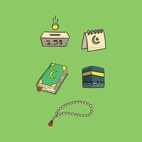 Ramadán icono vector diseño ilustración