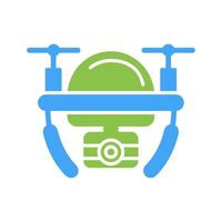 Camera Drone Unique Vector Icon