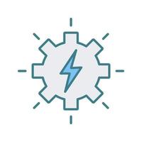 Electricity Vector Icon