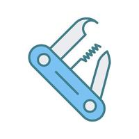 Swiss Army Knife Vector Icon