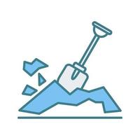 Digging Vector Icon