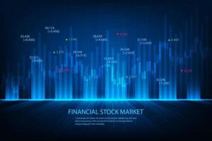 Vector futuristic business technology investment. Crypto currency stock exchange trade concept.