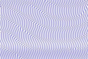 Abstract psychedelic background, optical illusion. Wavy swirly pattern. 1970s Retro pattern groovy trippy. Seventies Style. Striped background for fabrics, paper, packaging. Vector Illustration