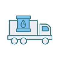 Fuel Truck Vector Icon