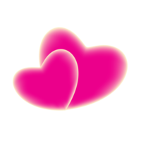 Realistic 3d design icon heart symbol love png