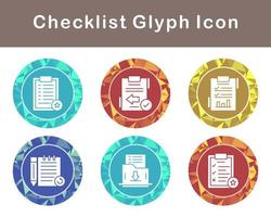 Checklist Vector Icon Set